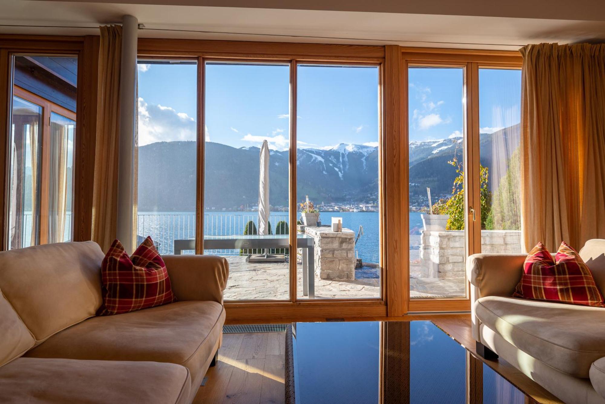 Finest Lakeside Villa Zell Am See By All In One Apartments Erlberg Luaran gambar